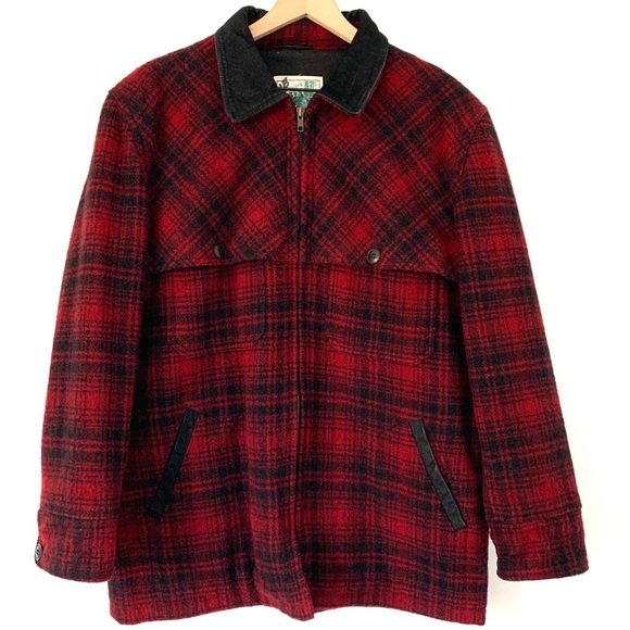 Made In USA. Plaid/Tartan Barn Coat Chore Jacket - Picture 5 of 8